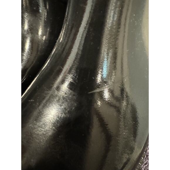 MICHAEL KORS Sutter Black MK Monogram Rain Boots Women’s 8 Waterproof - Picture 11 of 13